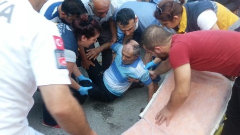 Bisikletinden Düşen Şahıs Başından Yaralandı