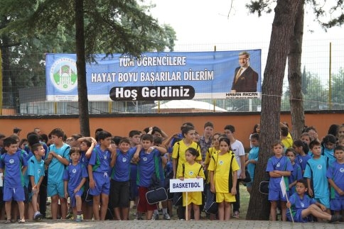 Yaz Spor Okulları Açılışı Törenle Yapıldı