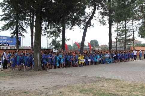 Yaz Spor Okulları Açılışı Törenle Yapıldı