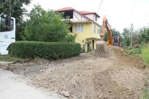 Hastane Mahesinde Kilitli Parke Çalışmaları Sürüyor