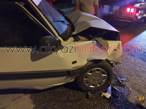 Asker Uğurlama Konvoyunda Kaza 2 Yaralı