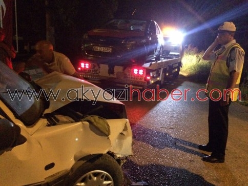 Asker Uğurlama Konvoyunda Kaza 2 Yaralı