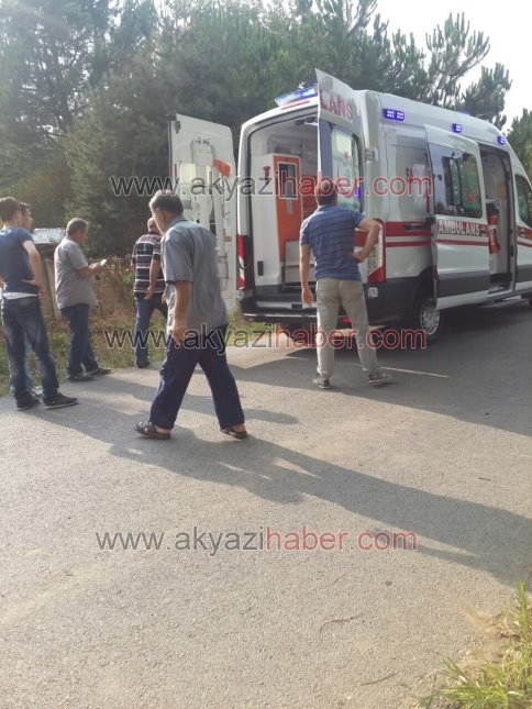 Motosikletle Kavaklığa Girdiler 2 Yaralı
