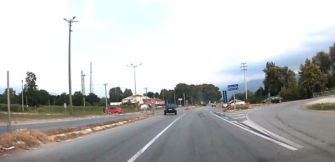 Batakköy Kavşağında Kazaya Ramak Kala