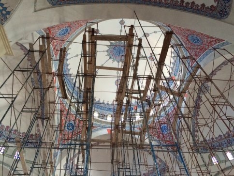 Gazi Süleyman Paşa Camii'nde Bakım Zamanı