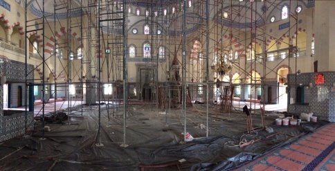 Gazi Süleyman Paşa Camii'nde Bakım Zamanı