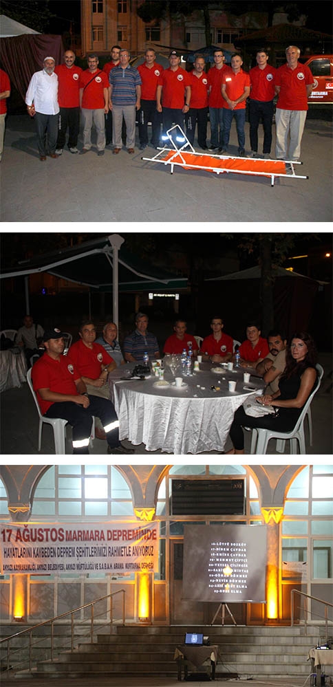 17 Ağustos Depremi Anma Programı Düzenledi