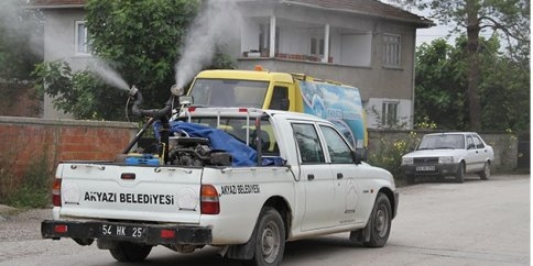 Akyazı Belediyesi Kavak Güvesi İle Mücadele Ediyor