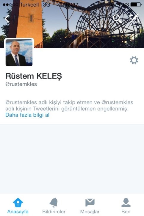 Keleş Cevap Vermek Yerine Engellemeyi Tercih Etti
