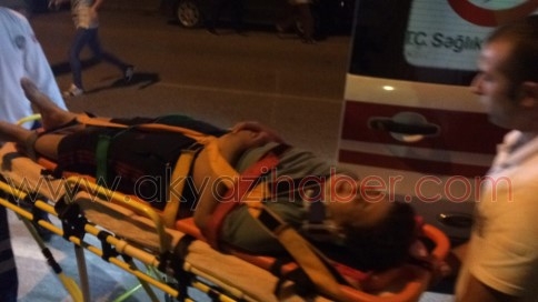 Otomobil Motosiklete Çarptı: 1 Yaralı