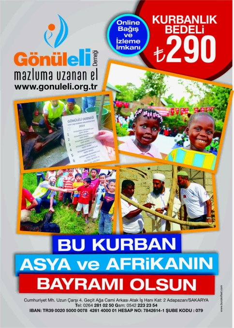 Bu Kurban Asya Ve Afrika’nın Bayramı Olsun