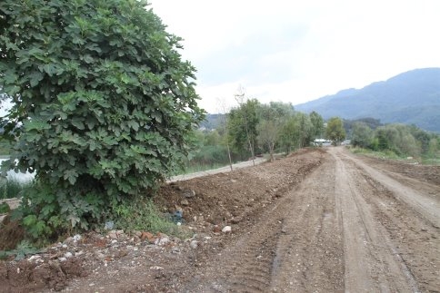 Kuzuluk Göl Park Çevresi Şekillenmeye Başladı