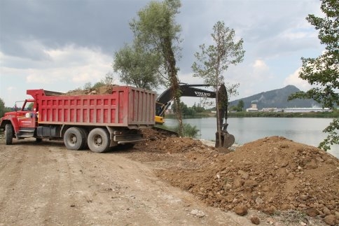 Kuzuluk Göl Park Çevresi Şekillenmeye Başladı