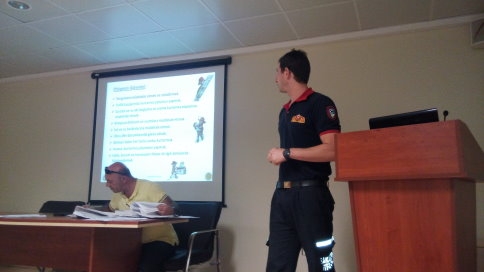 Hastane Personeline Afet Ve Yangın Eğitimi Verildi