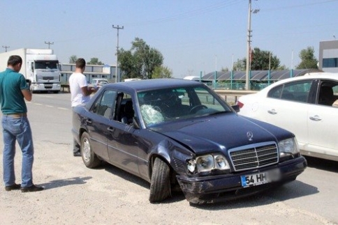 Otomobilin Çarptığı Motosiklet Sürücüsü Hayatını Kaybetti