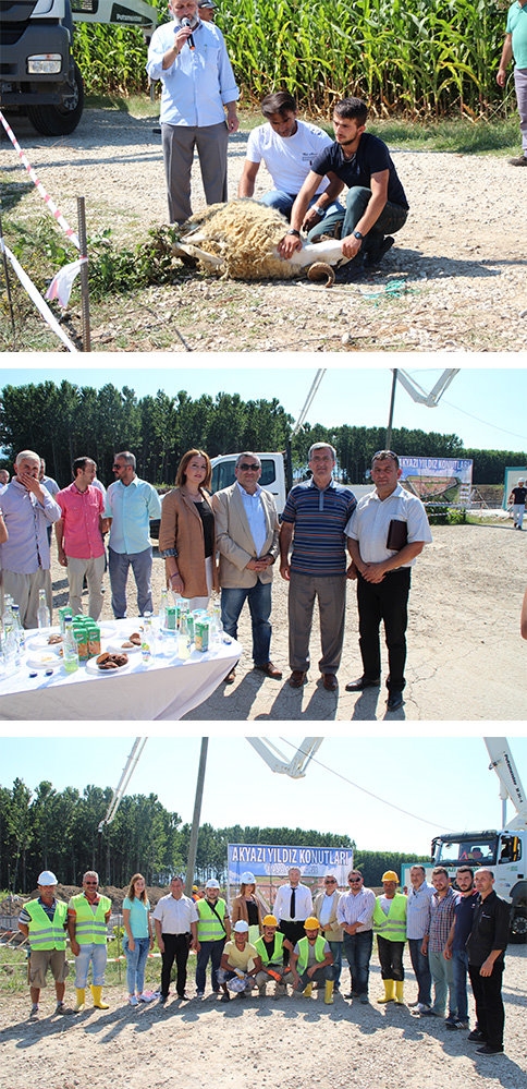 350 Konutluk Dev Yatırımın Temeli Atıldı 