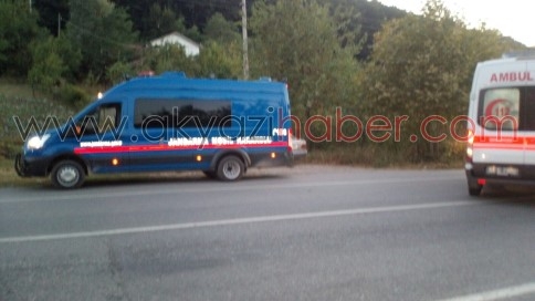 Motosikletle Köpeğe Çarptı 1 Yaralı