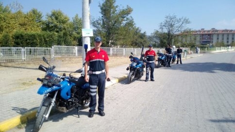 Motorlu Jandarma Ekipleri Hizmete Başladı