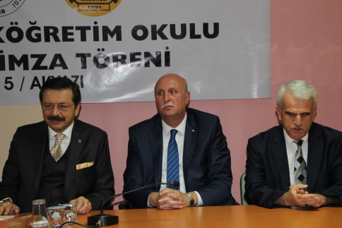 Tobb Tarafından İlçeye 24 Derslik Okul