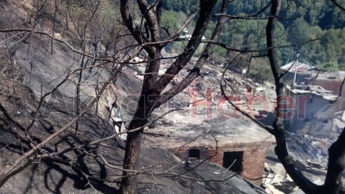 8 Ev, 6 Ahır Kül Oldu