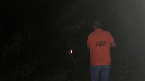 Kuzuluk'ta Küçük Çaplı Orman Yangını