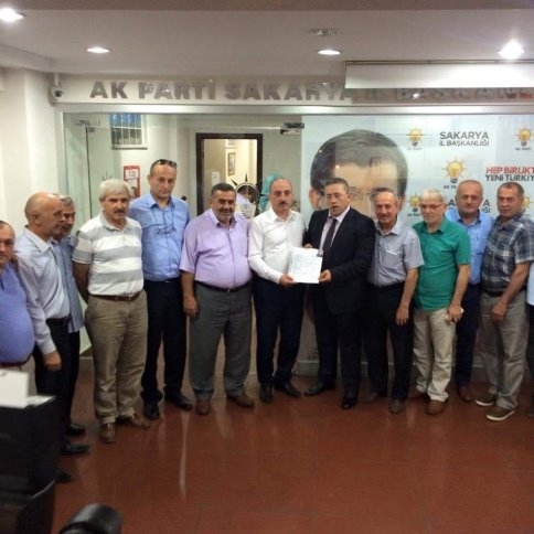 Ali Ateş Aday Adaylık Başvurusunu Yaptı