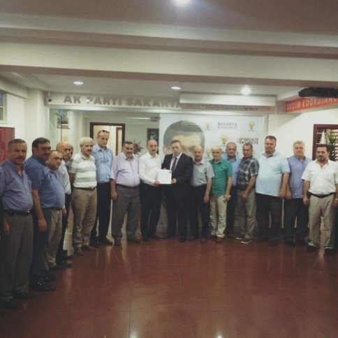 Ali Ateş Aday Adaylık Başvurusunu Yaptı