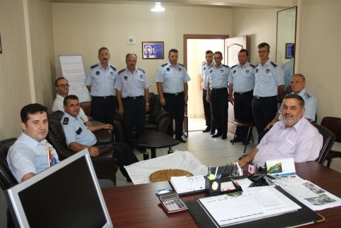 Protokol Zabıta Haftasını Kutladı