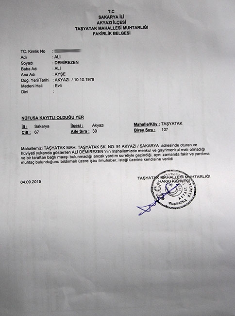 Aynı Gün Hem Evi Yandı Hemde Kaza Geçirdi