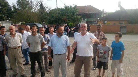 Vakıf Mahesi’nde Dolmuş Eylemi