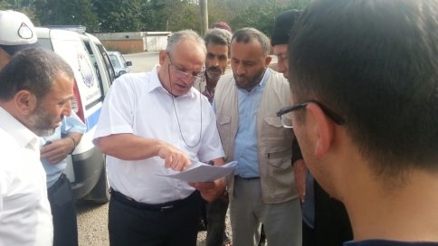 Vakıf Mahesi’nde Dolmuş Eylemi