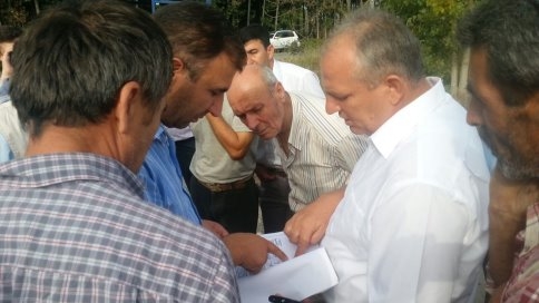 Vakıf Mahesi’nde Dolmuş Eylemi