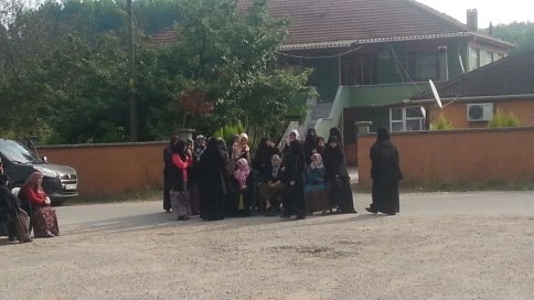 Vakıf Mahesi’nde Dolmuş Eylemi