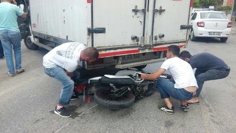 Hastane Mahesi’nde Kaza 1 Yaralı