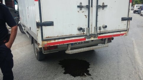 Hastane Mahesi’nde Kaza 1 Yaralı