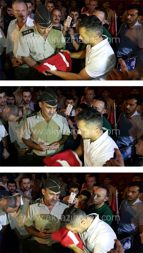 Şehitler İçin Tepki Yürüyüşüne Binlerce İnsan Katıldı