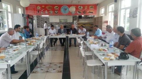 Recep Özdemir Lise Müdürleriyle Bir Araya Geldi