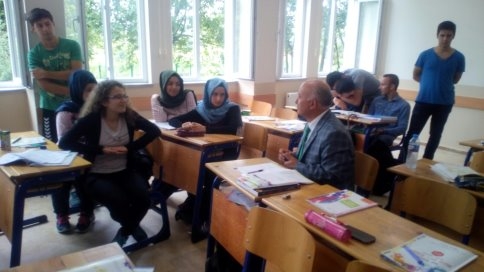 Recep Özdemir Lise Müdürleriyle Bir Araya Geldi