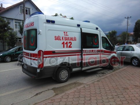 Müftülüğe Ait Araç Kaza Yaptı