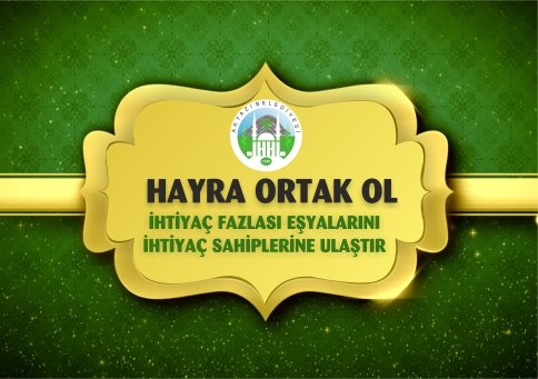 Hayra Ortak Ol !