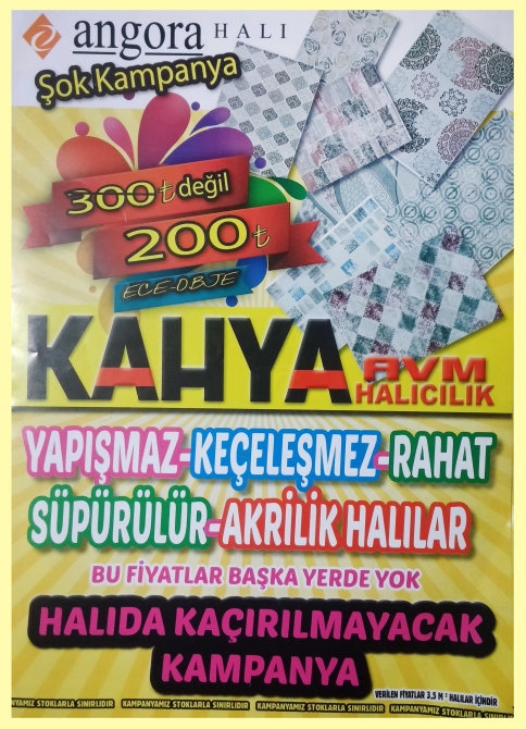 Halıda Kaçırılmayacak Kampanya !