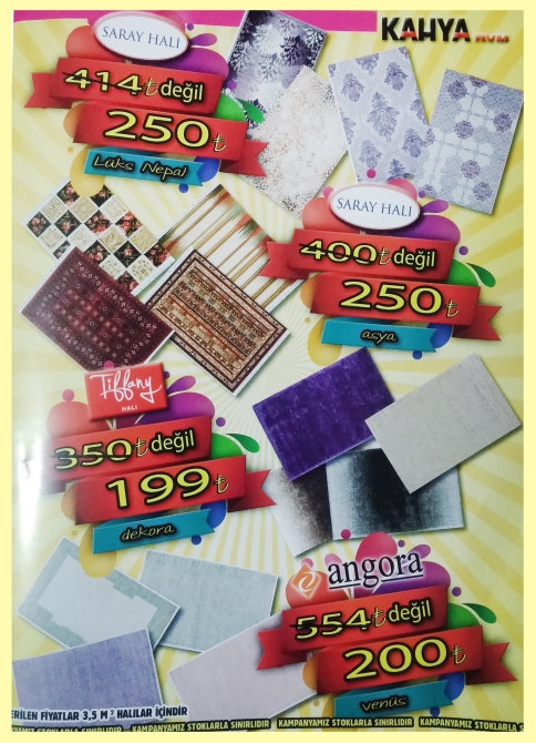 Halıda Kaçırılmayacak Kampanya !