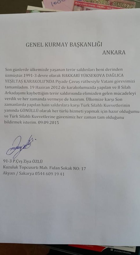 Vatanım İçin Canımı Vermeye Hazırım