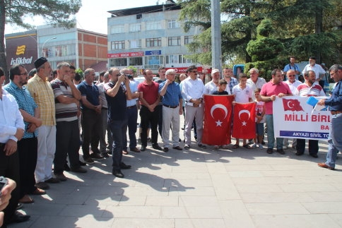 Teröre Lanet Konulu Basın Açıklaması Yapıldı