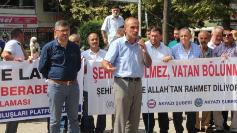 Teröre Lanet Konulu Basın Açıklaması Yapıldı