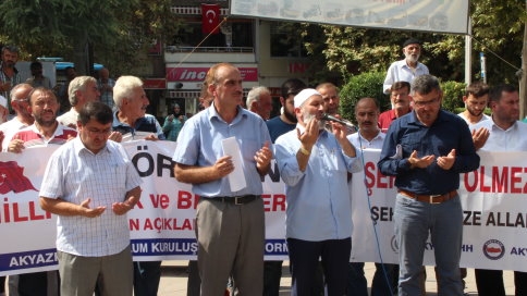 Teröre Lanet Konulu Basın Açıklaması Yapıldı
