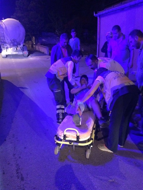 Bisikletten Düşen Çocuk Yaralandı