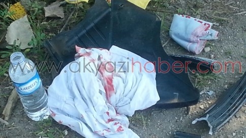 Motosiklet Traktöre Çarptı. 1Yaralı