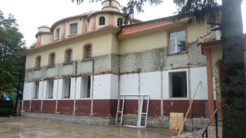 GEÇİCİ MESCİT HİZMETE AÇILDI