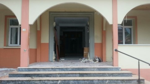 GEÇİCİ MESCİT HİZMETE AÇILDI